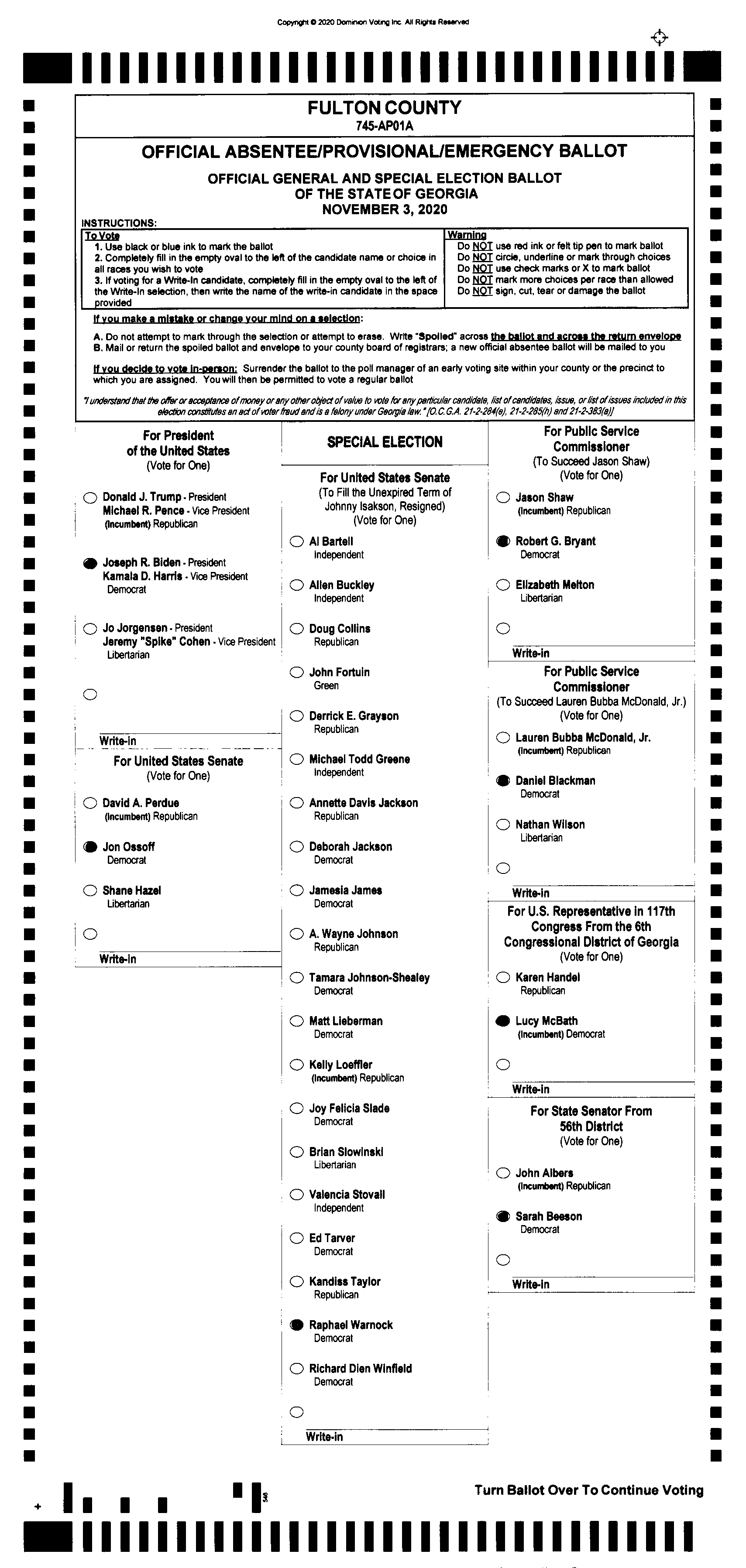 Source Ballot